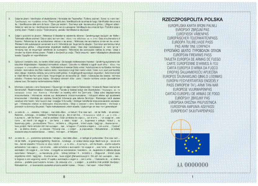 European Firearms Pass - What is it?